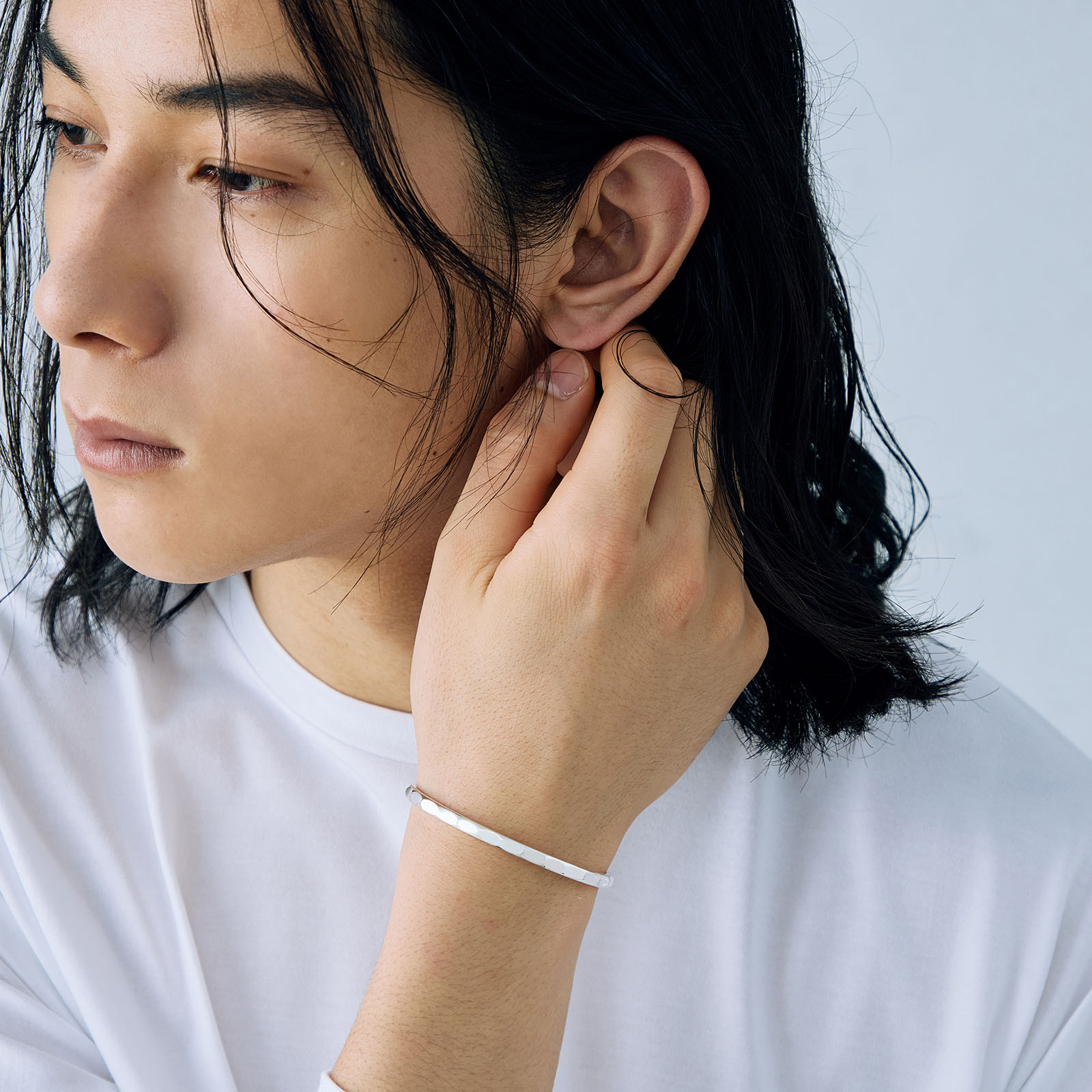 バングル BN-026 Triangleバングル 5mm | WAKAN SILVER SMITH online store