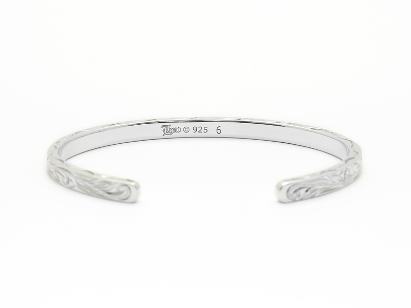 Lono（ロノ） Flat Bangle 4mm（フラットバングル 4mm）