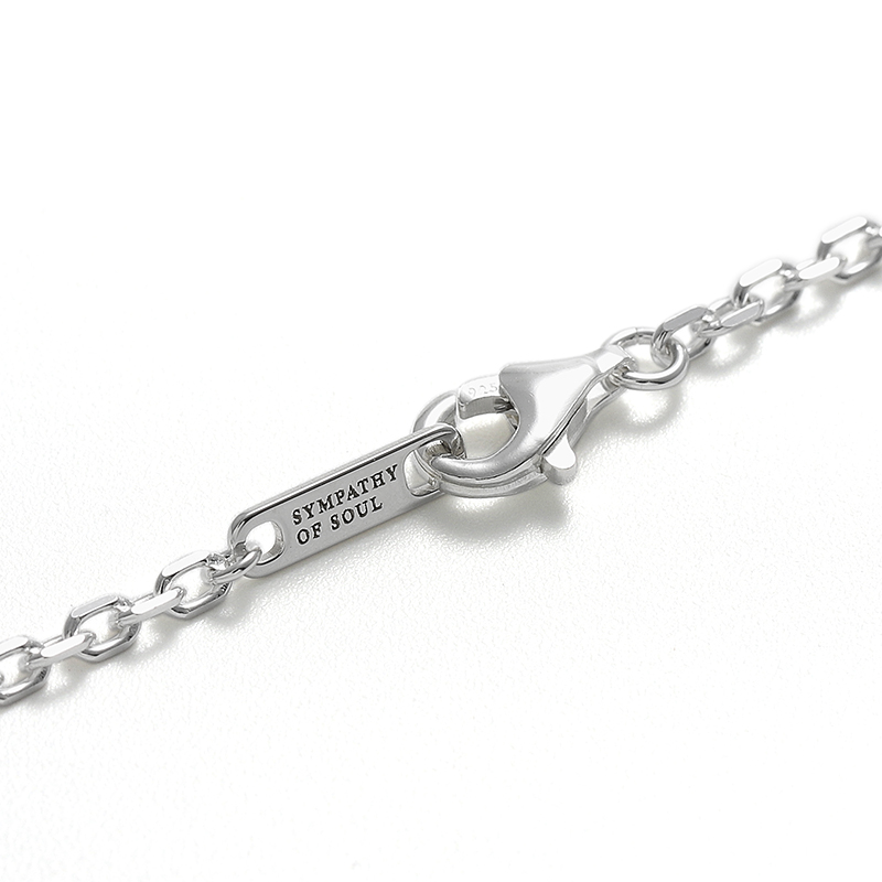 SYMPATHY OF SOUL（シンパシーオブソウル） Silver Square Chain