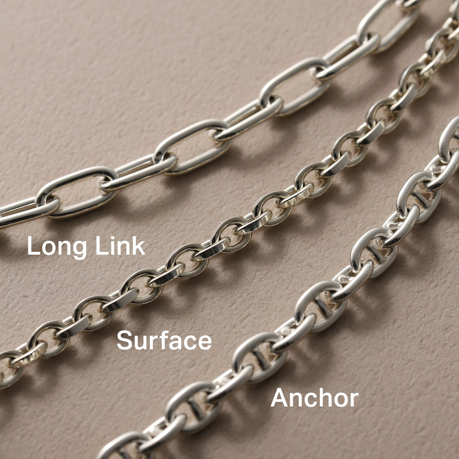 SYMPATHY OF SOUL（シンパシーオブソウル） Anchor Chain Necklace 