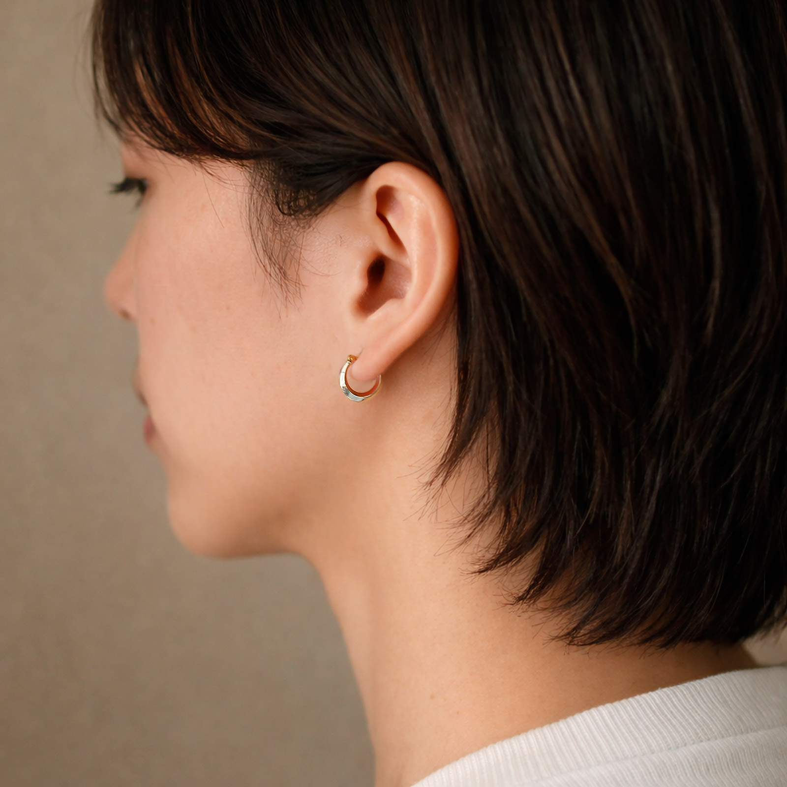 SYMPATHY OF SOUL（シンパシーオブソウル） Moon Hoop Pierce - S 