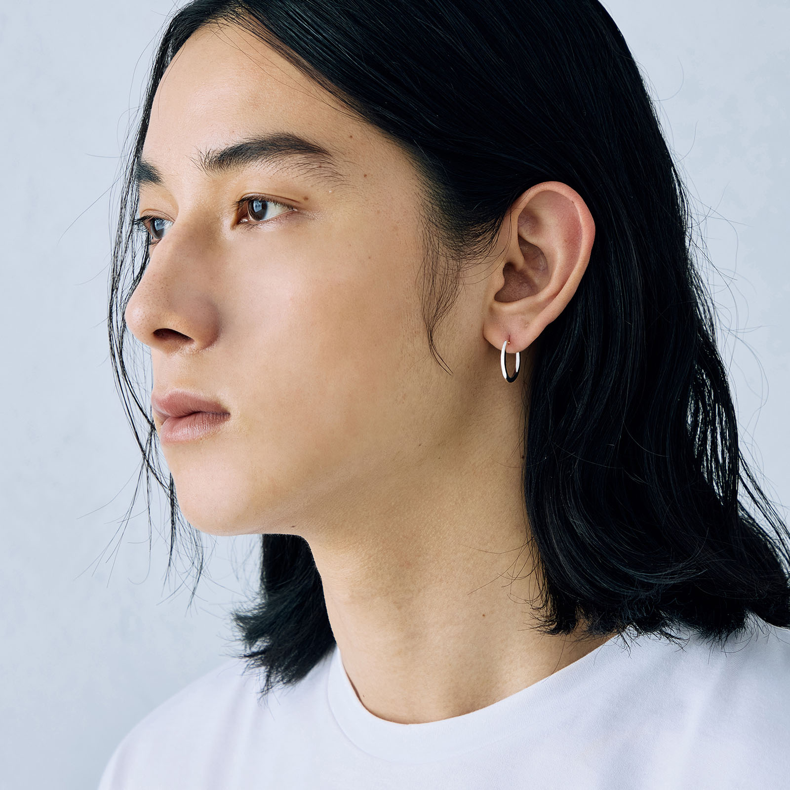 SYMPATHY OF SOUL（シンパシーオブソウル） Plain Hoop Pierce - M 