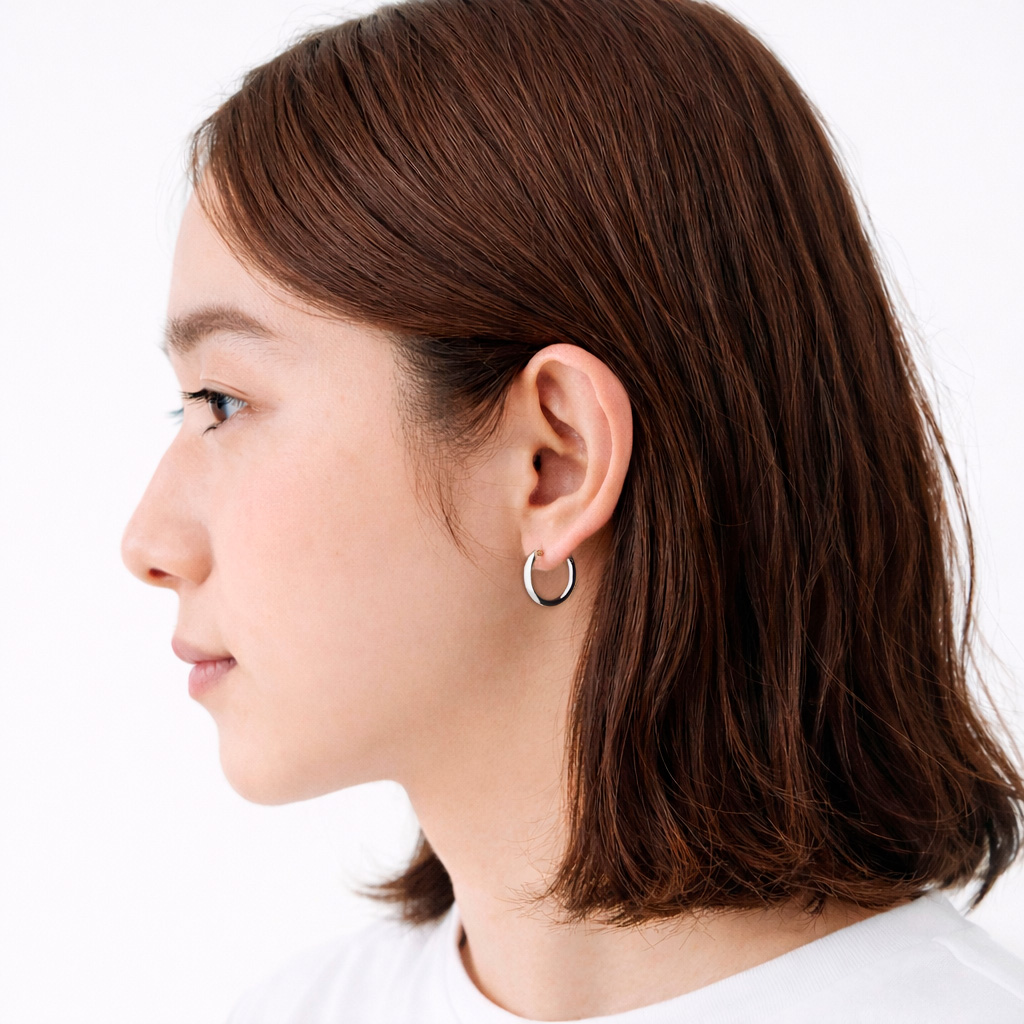 SYMPATHY OF SOUL（シンパシーオブソウル） Plain Hoop Pierce - M