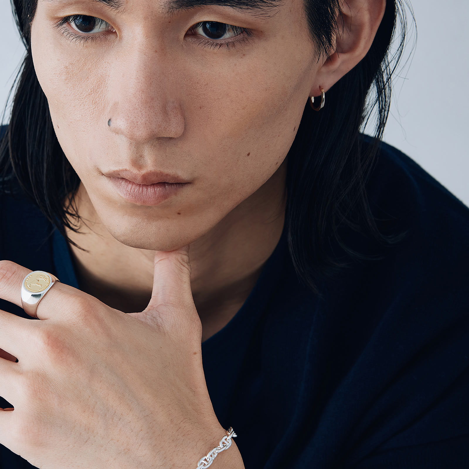 SYMPATHY OF SOUL（シンパシーオブソウル） スターピアス シルバー SYMPATHY OF SOUL（シンパシーオブソウル） Shine Pierce - Silver w