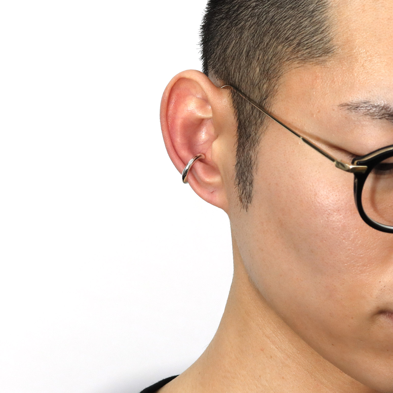 GARDEL（ガーデル） BLURRY EAR CUFF - Silver（ブラーリーイヤーカフ 