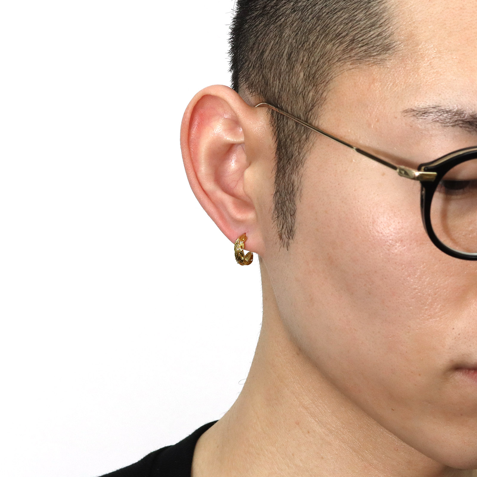 GARDEL（ガーデル） NATURAL FEATHER PIERCE - K18Yellow Gold 