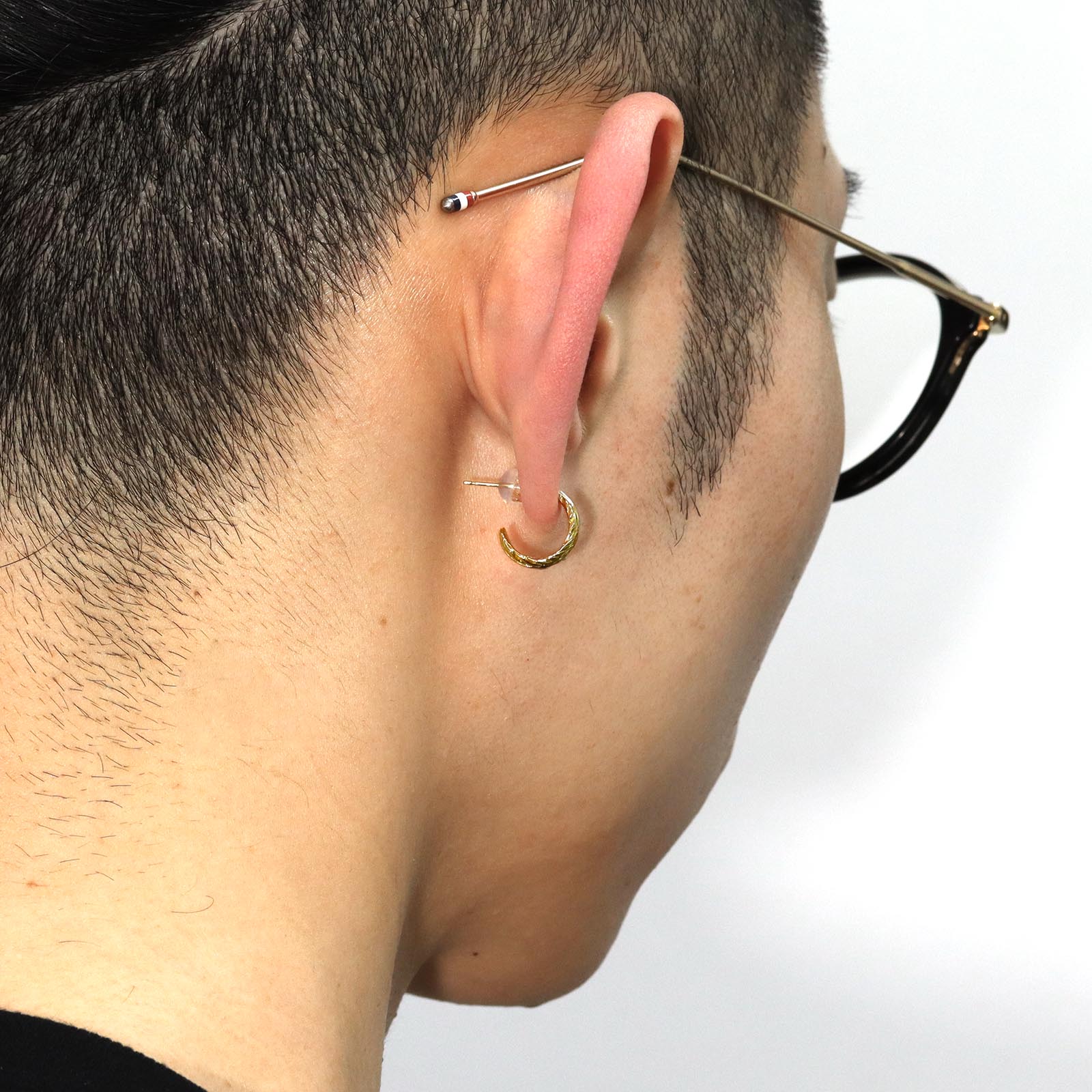 GARDEL（ガーデル） NATURAL FEATHER PIERCE - K18Yellow Gold