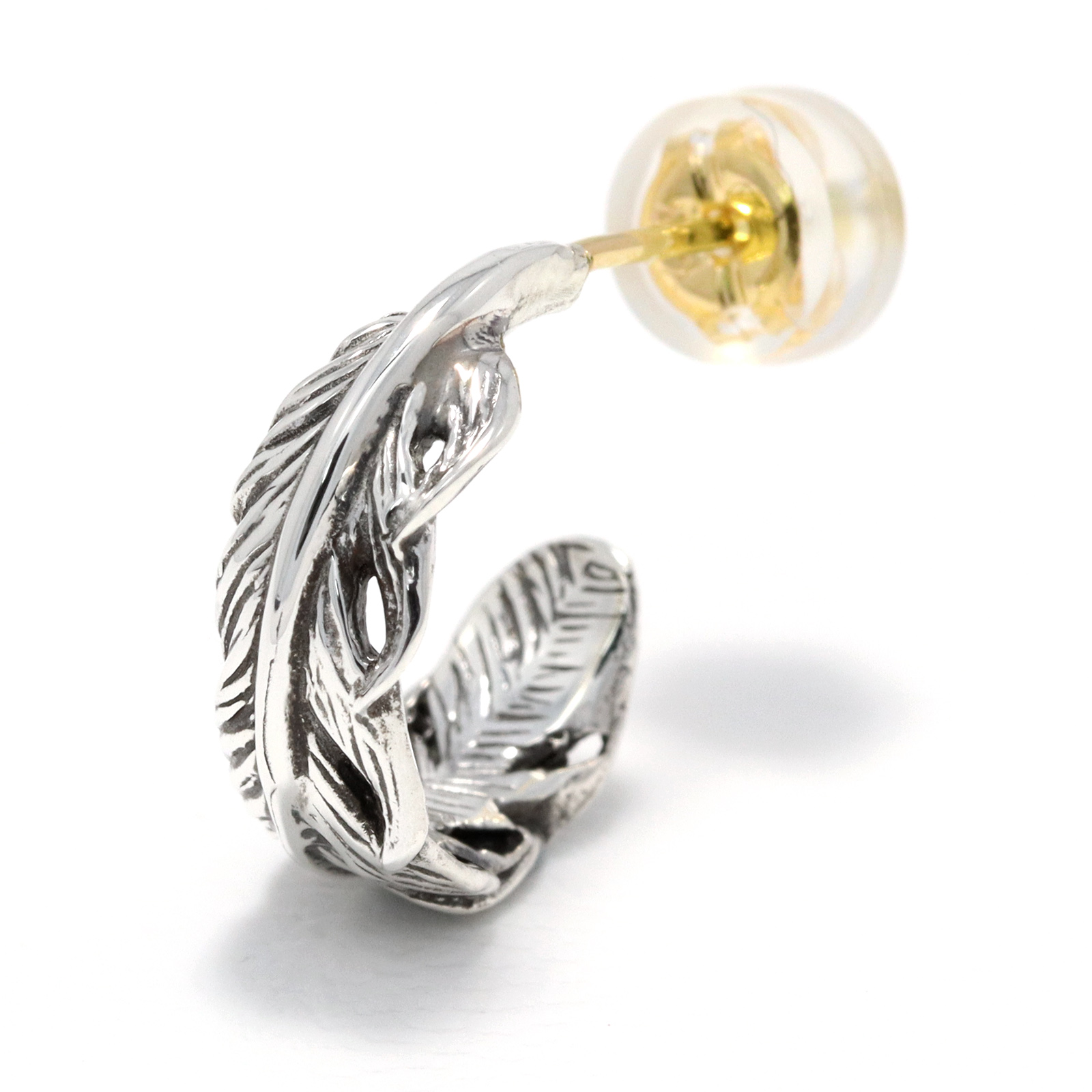 GARDEL（ガーデル） NATURAL FEATHER PIERCE - Silver（ナチュラル 