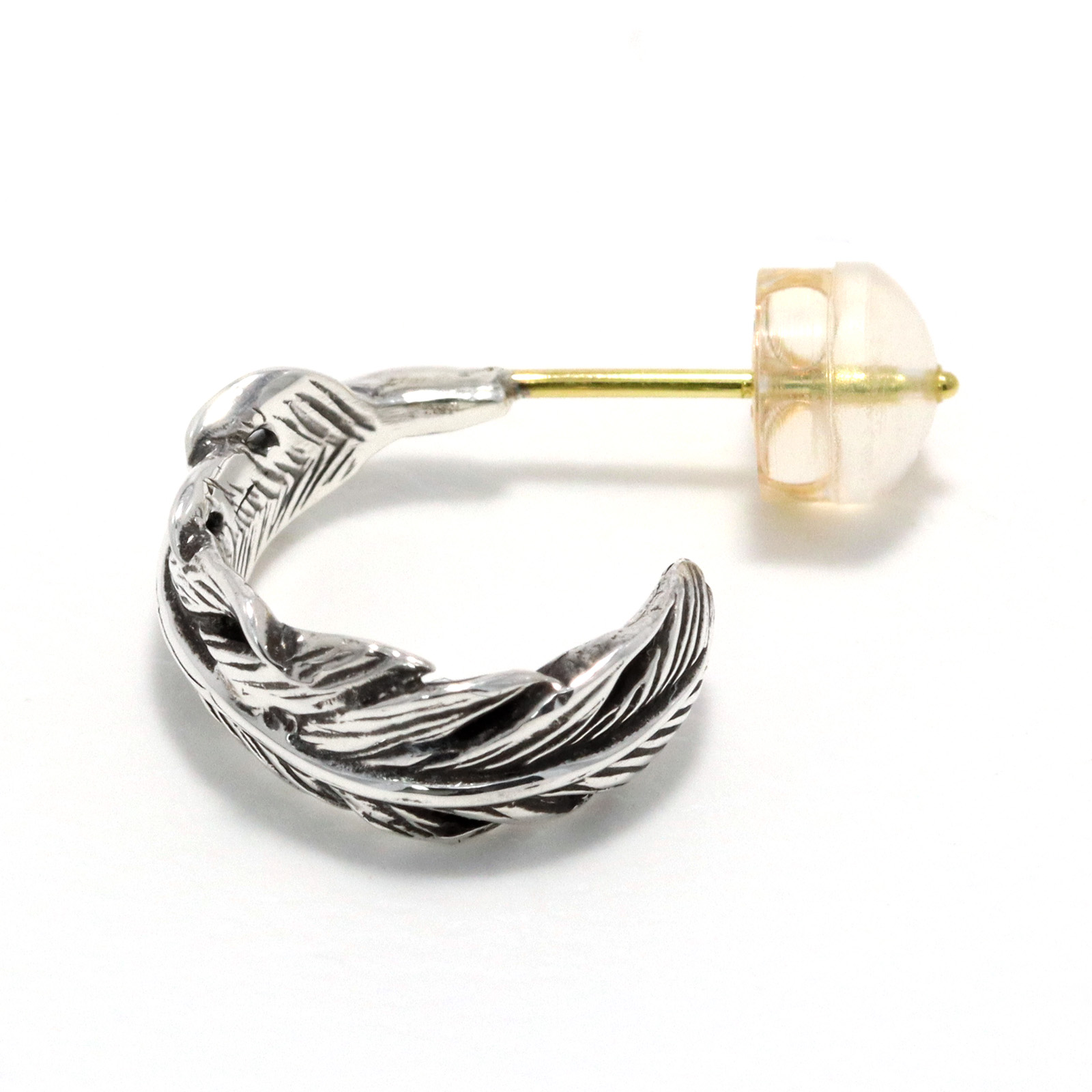 GARDEL（ガーデル） NATURAL FEATHER PIERCE - Silver（ナチュラル