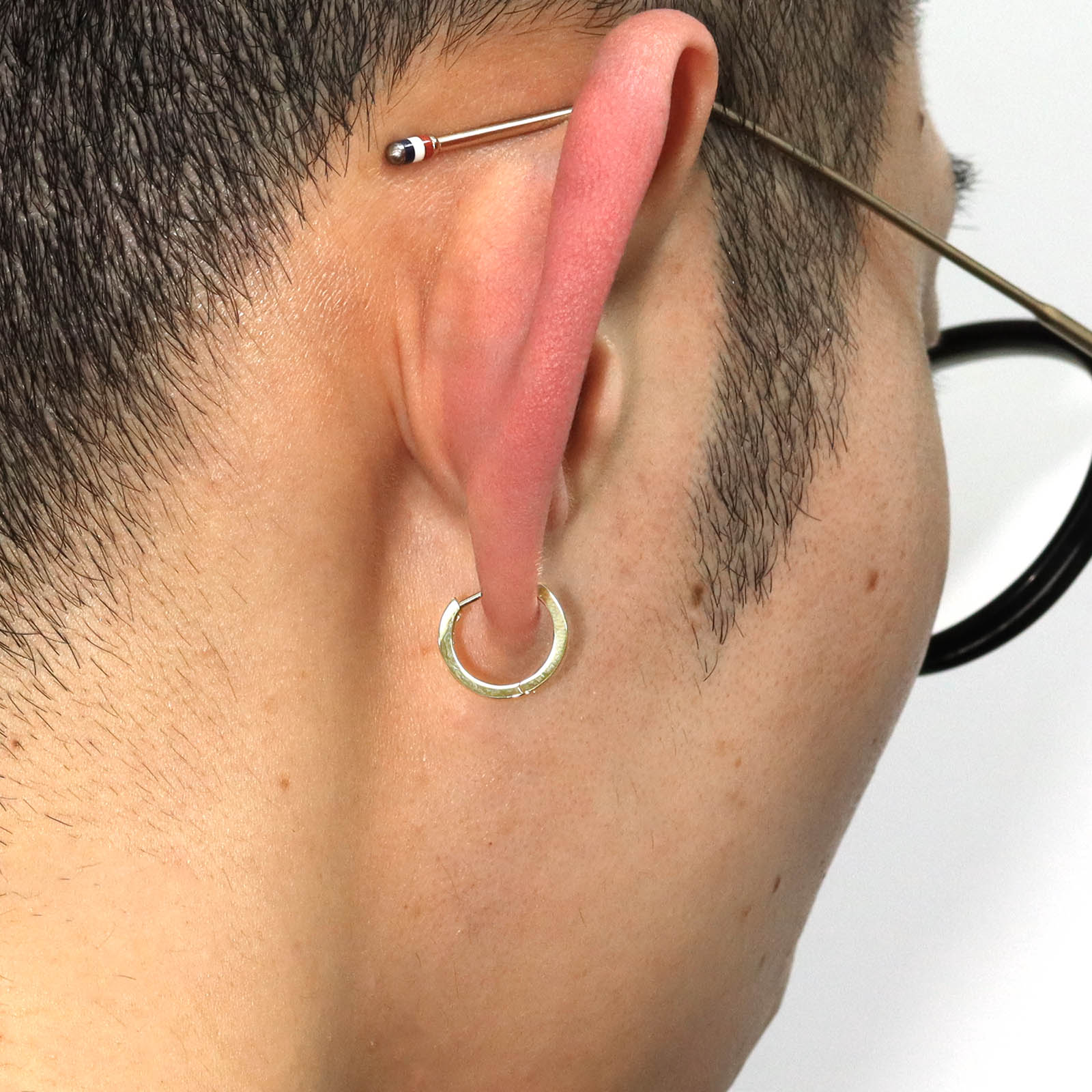 GARDEL（ガーデル） QUIET HOOP PIERCE - K18Yellow Gold