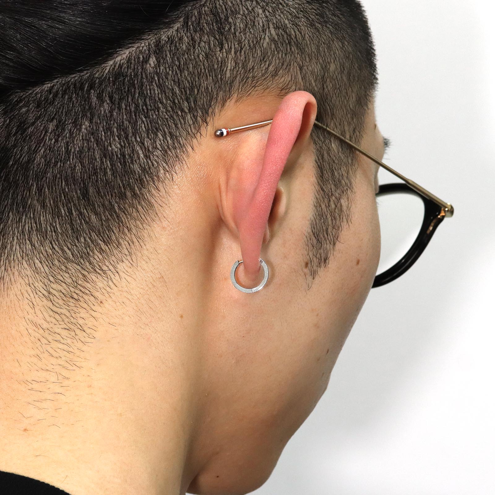GARDEL（ガーデル） QUIET HOOP PIERCE - Silver（クワイエットフープ 
