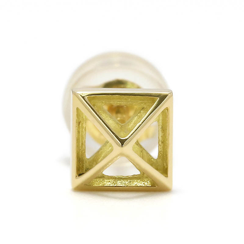 GARDEL（ガーデル） OPEN STUDS PIERCE - K18Yellow Gold（オープン