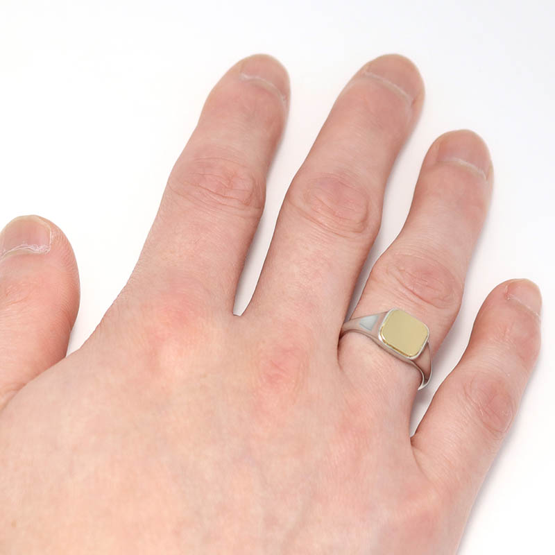 GARDEL(ガーデル) ELEMENT RING - Silver×K18Yellow Gold GARDEL(ガーデル) ELEMENT RING - Silver×K18Yellow Gold