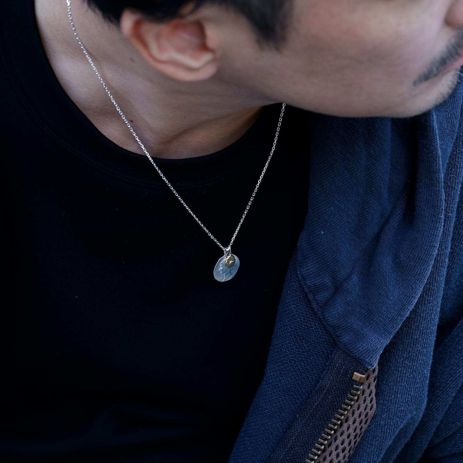 SYMPATHY OF SOUL（シンパシーオブソウル） Liberty Head Necklace 