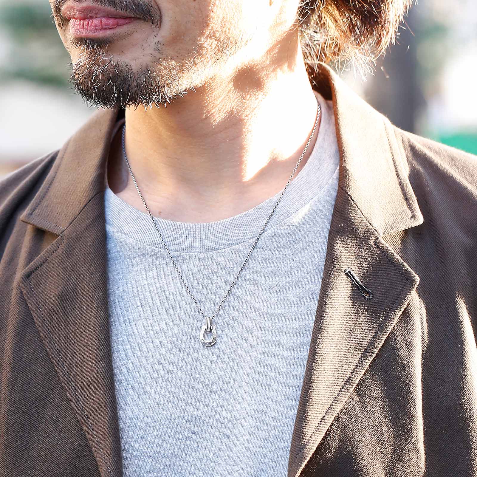 SYMPATHY OF SOUL（シンパシーオブソウル） Horseshoe Amulet Necklace 