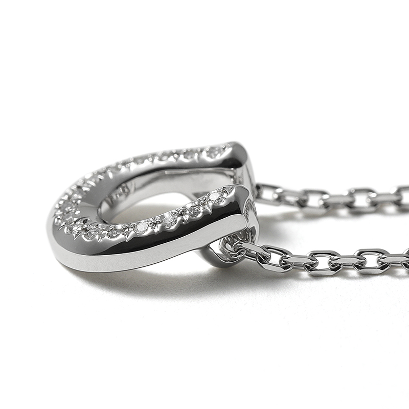 SYMPATHY OF SOUL（シンパシーオブソウル） Ridge Horseshoe Necklace 