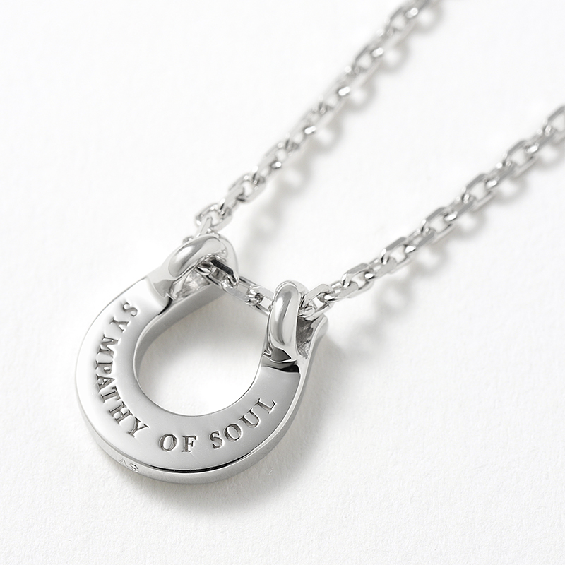 SYMPATHY OF SOUL（シンパシーオブソウル） Ridge Horseshoe Necklace 