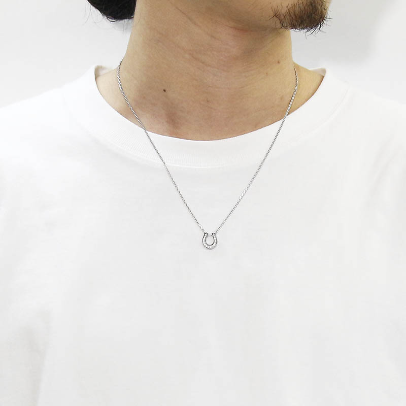 SYMPATHY OF SOUL（シンパシーオブソウル） Ridge Horseshoe Necklace 