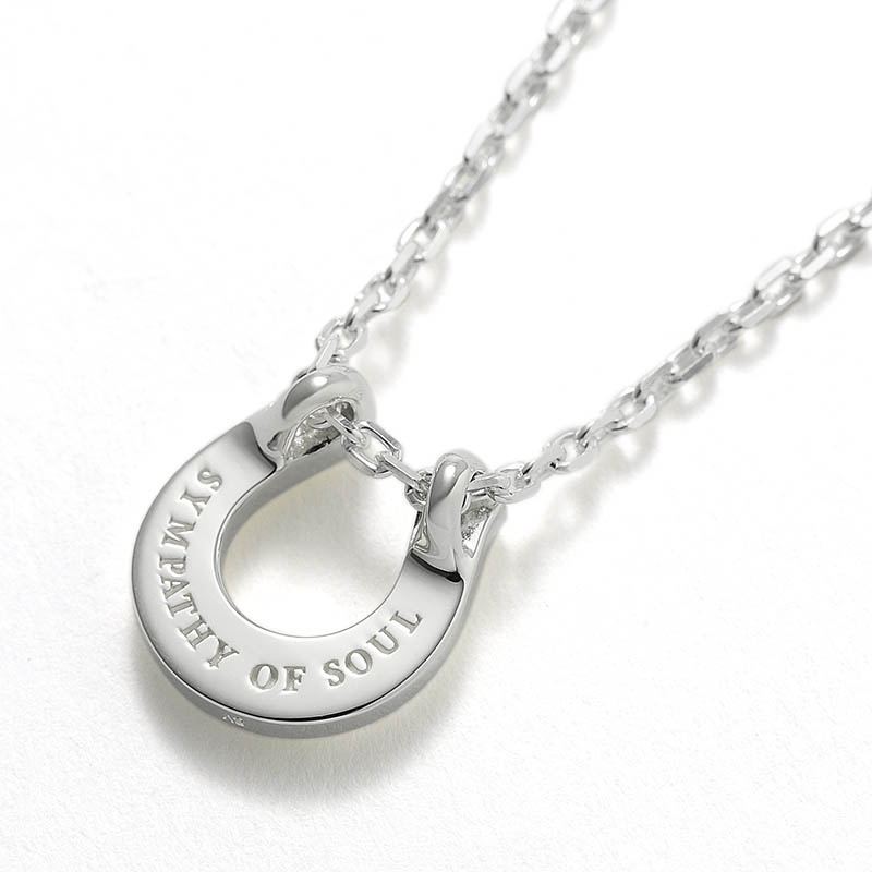 SYMPATHY OF SOUL（シンパシーオブソウル） Ridge Horseshoe Necklace