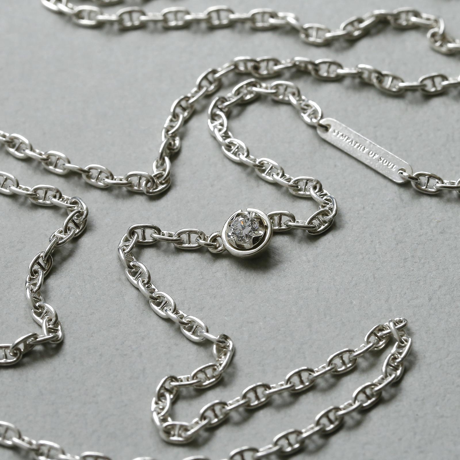 SYMPATHY OF SOUL（シンパシーオブソウル） LG Diamond Chain Necklace