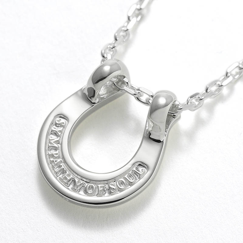 SYMPATHY OF SOUL（シンパシーオブソウル） Ridge Horseshoe Necklace 
