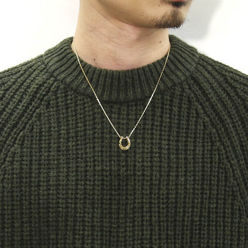SYMPATHY OF SOUL（シンパシーオブソウル） Ridge Horseshoe Necklace 