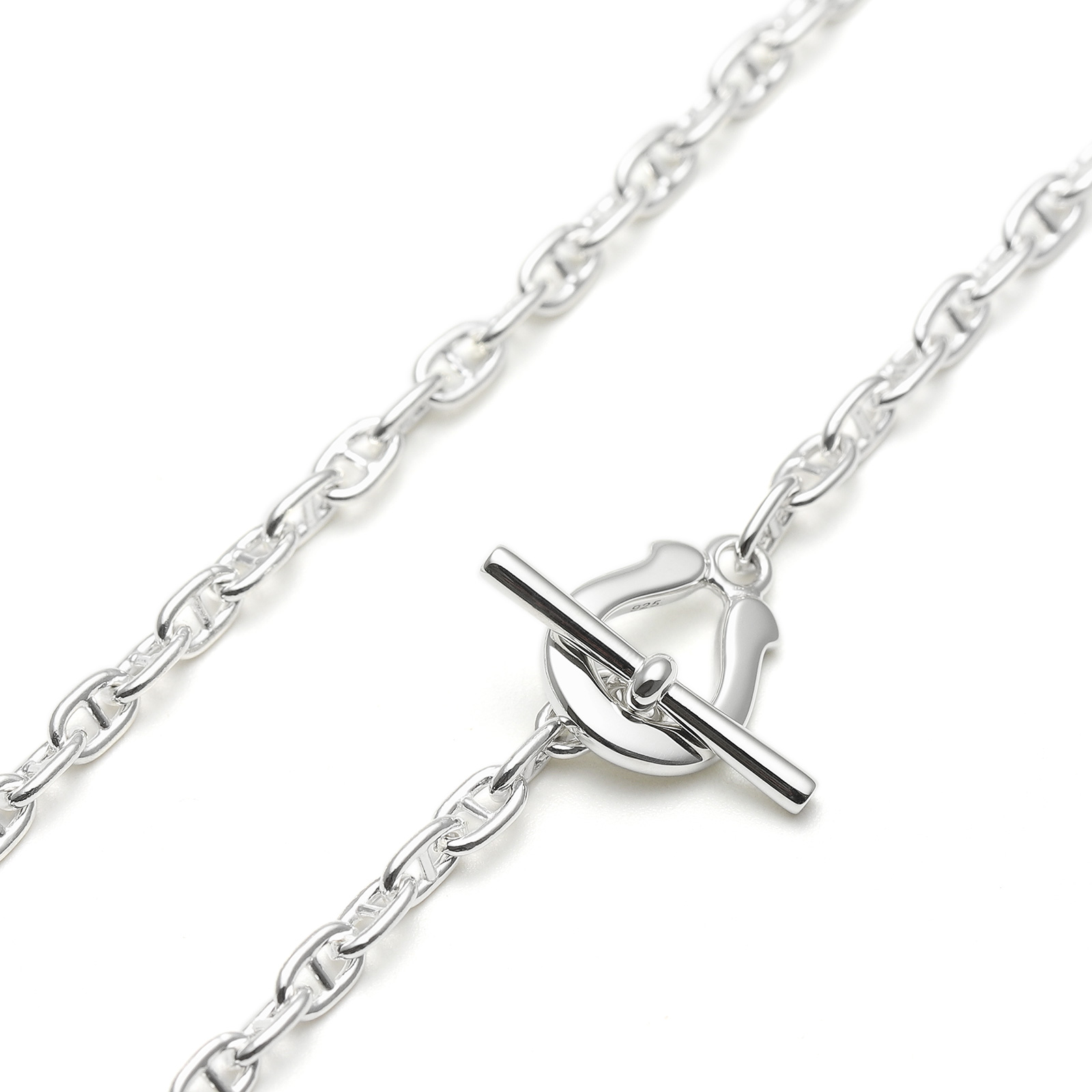 SYMPATHY OF SOUL トグルネックレス(アンカー) SYMPATHY OF SOUL（シンパシーオブソウル） Toggle Necklace - Anchor