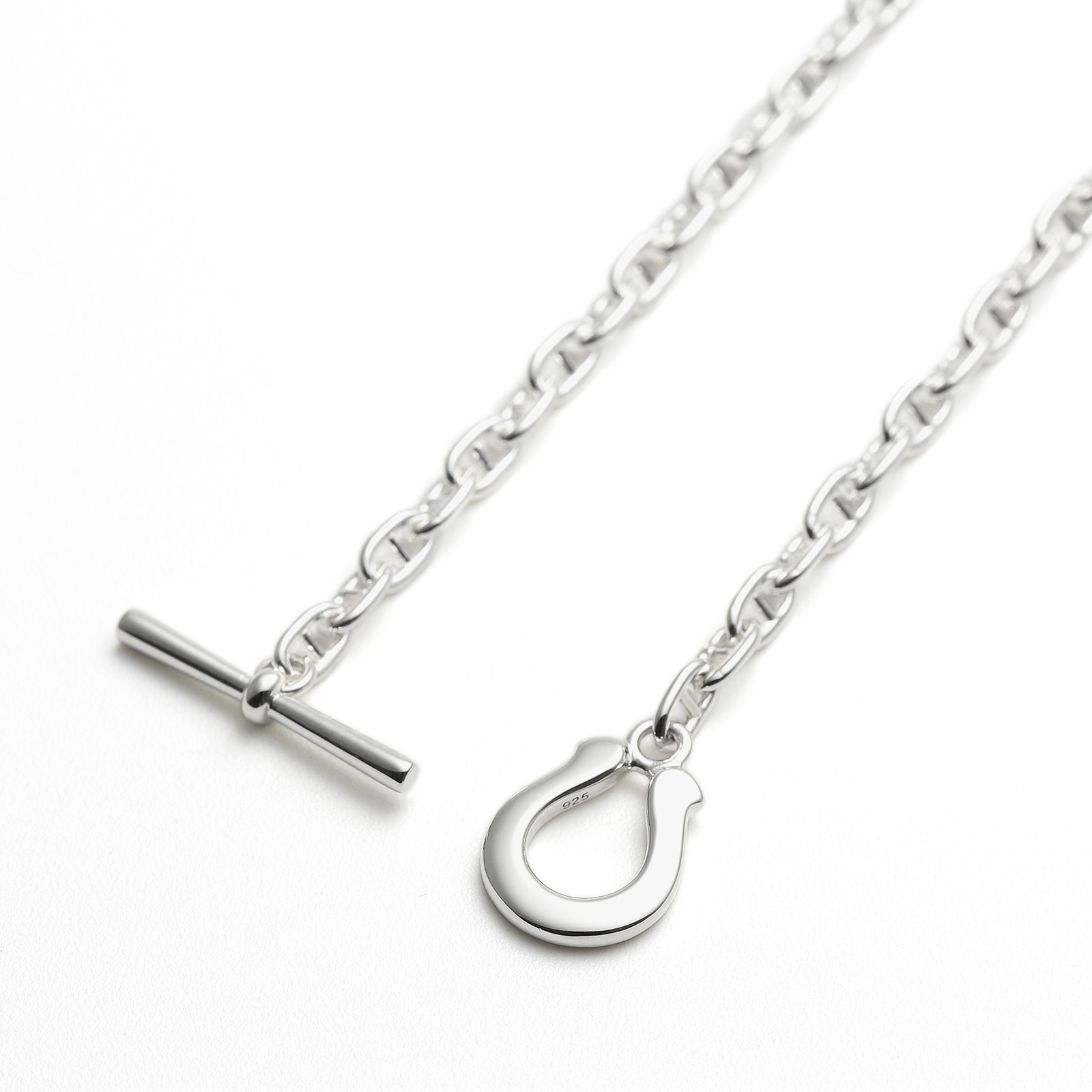 SYMPATHY OF SOUL（シンパシーオブソウル） Toggle Necklace - Anchor 