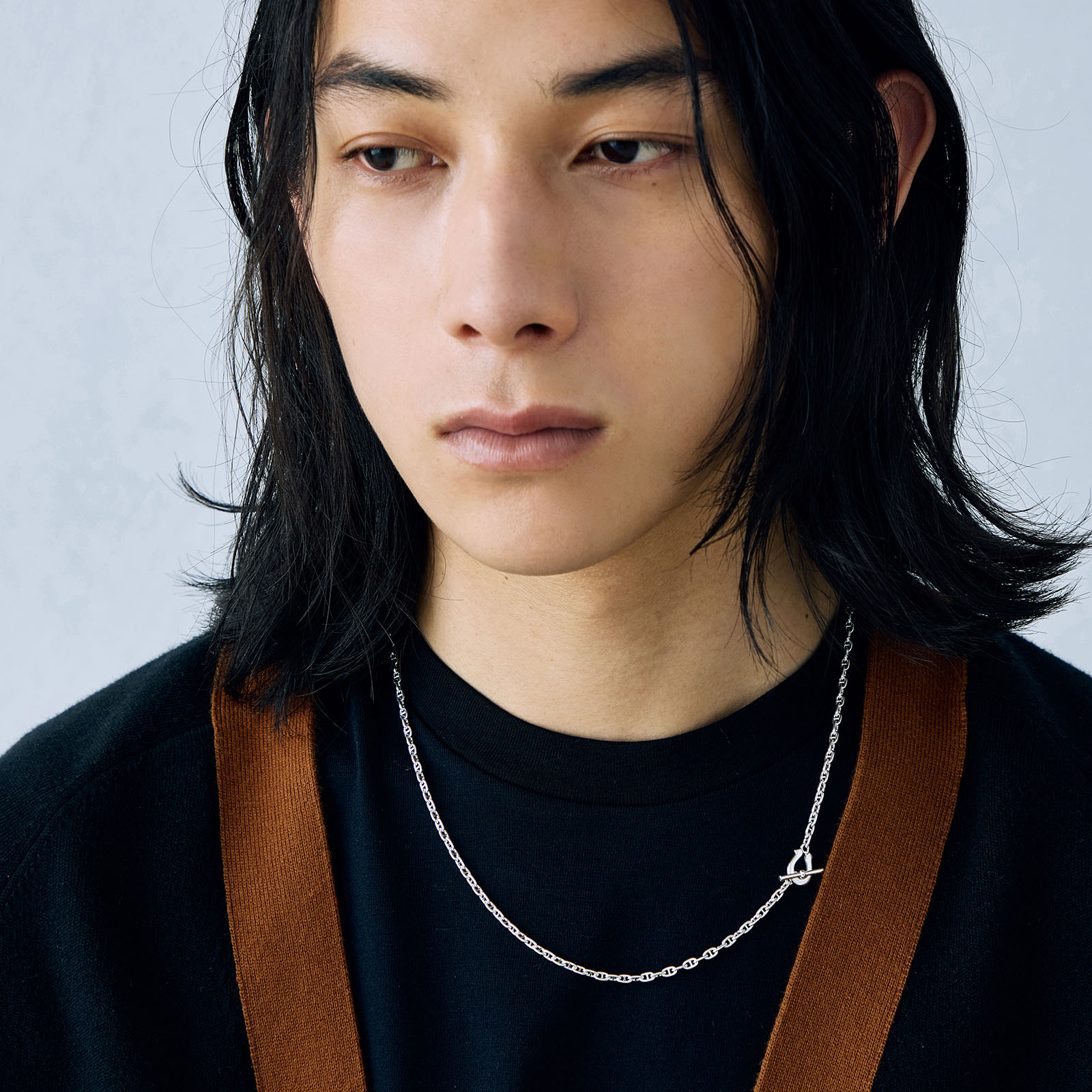 SYMPATHY OF SOUL（シンパシーオブソウル） Toggle Necklace - Anchor 
