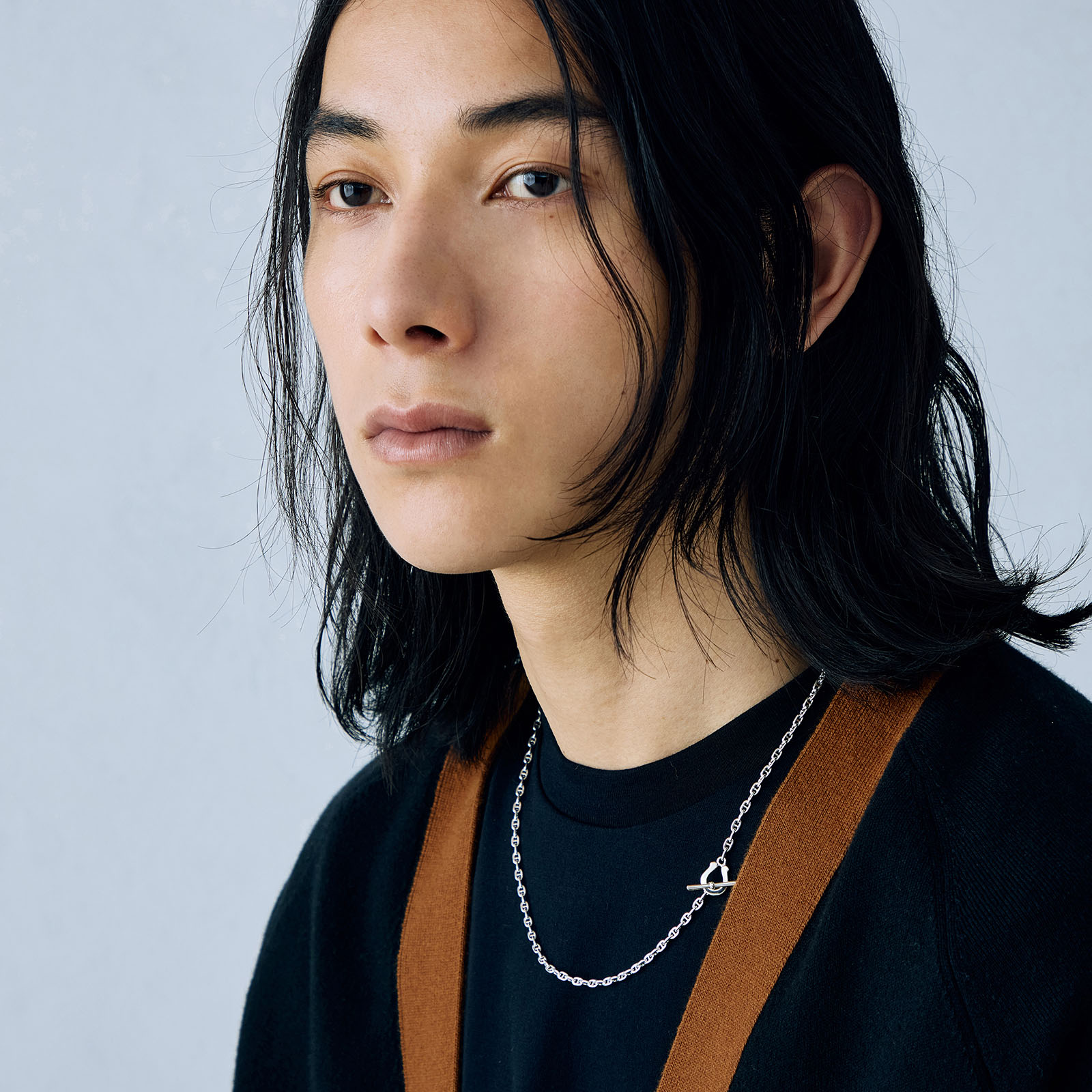 シンパシーオブソウル 希少！ネックレス トグル アンカー S.O.S 925 SYMPATHY OF SOUL（シンパシーオブソウル） Toggle Necklace - Anchor