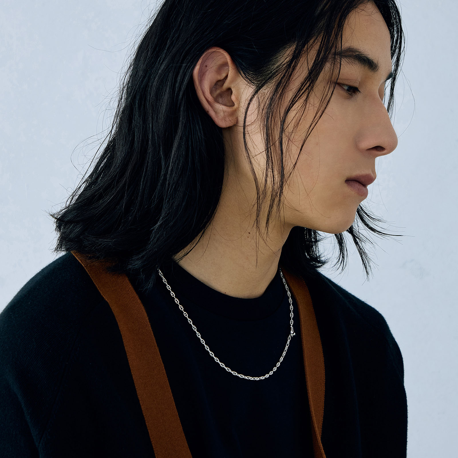 SYMPATHY OF SOUL（シンパシーオブソウル） Toggle Necklace - Anchor 