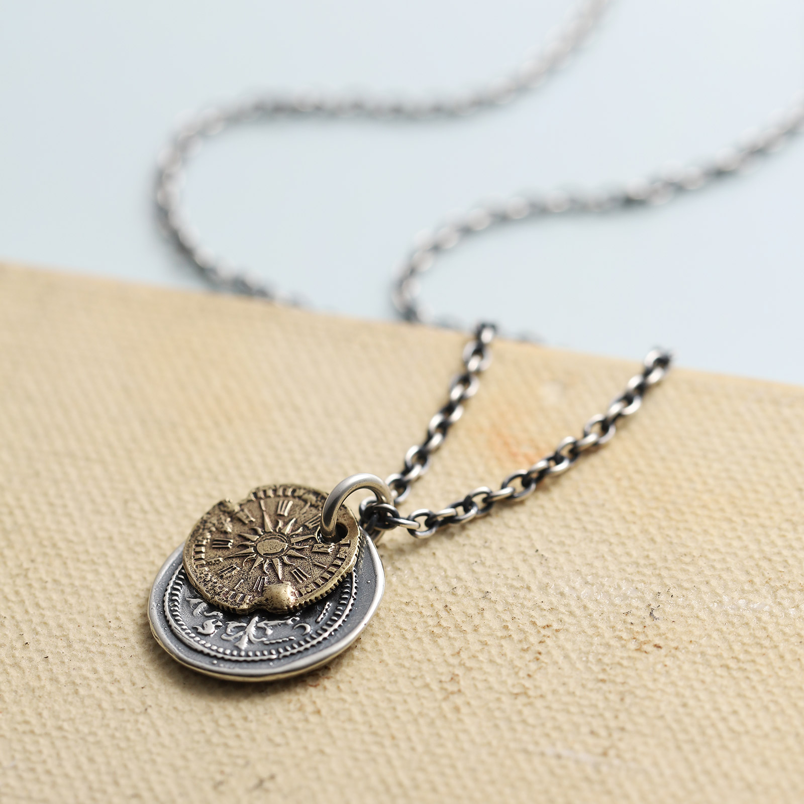SYMPATHY OF SOUL（シンパシーオブソウル） B.C. Coin Necklace / Hope 