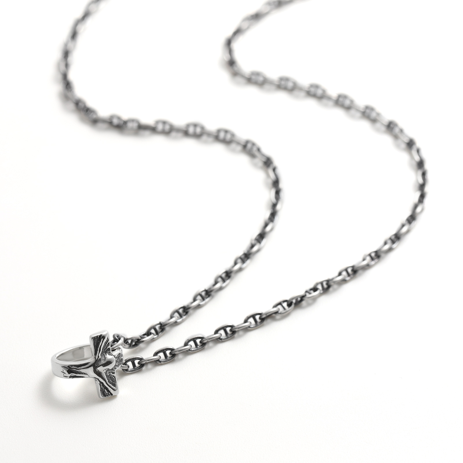 SYMPATHY OF SOUL（シンパシーオブソウル） Cross Necklace