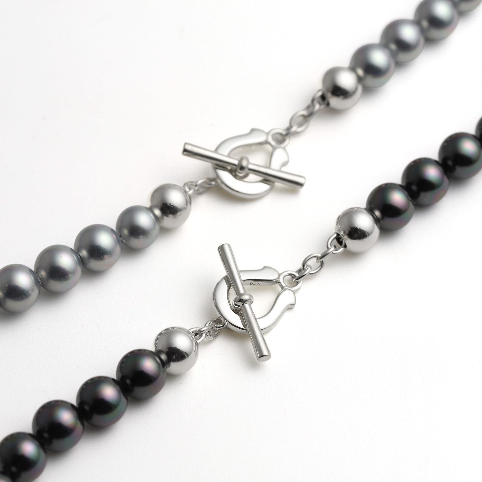 SYMPATHY OF SOUL（シンパシーオブソウル） Toggle Necklace - Pearl