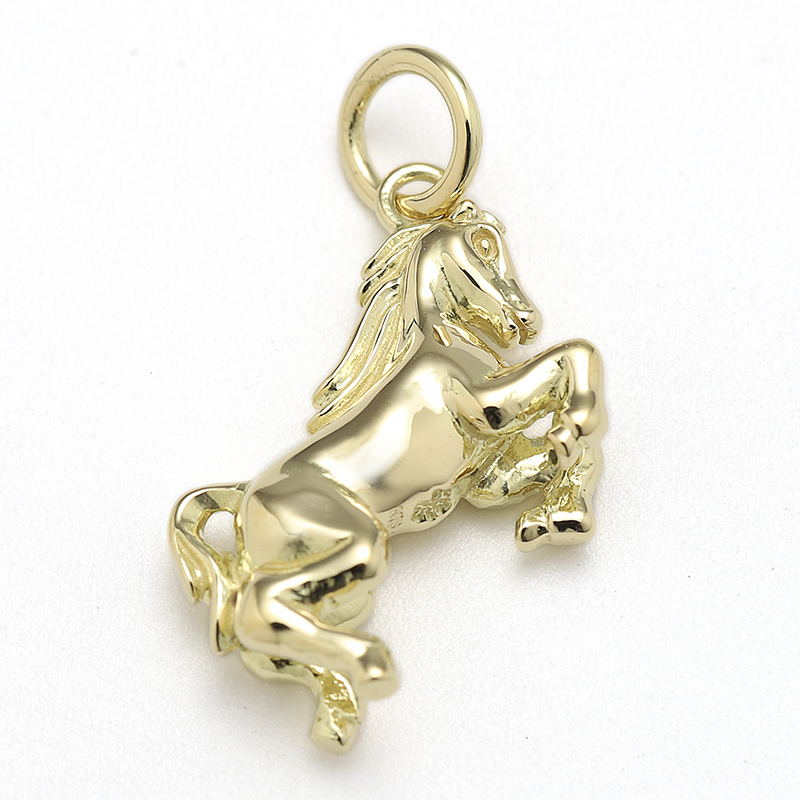 SYMPATHY OF SOUL（シンパシーオブソウル） Horse Charm - K18Yellow