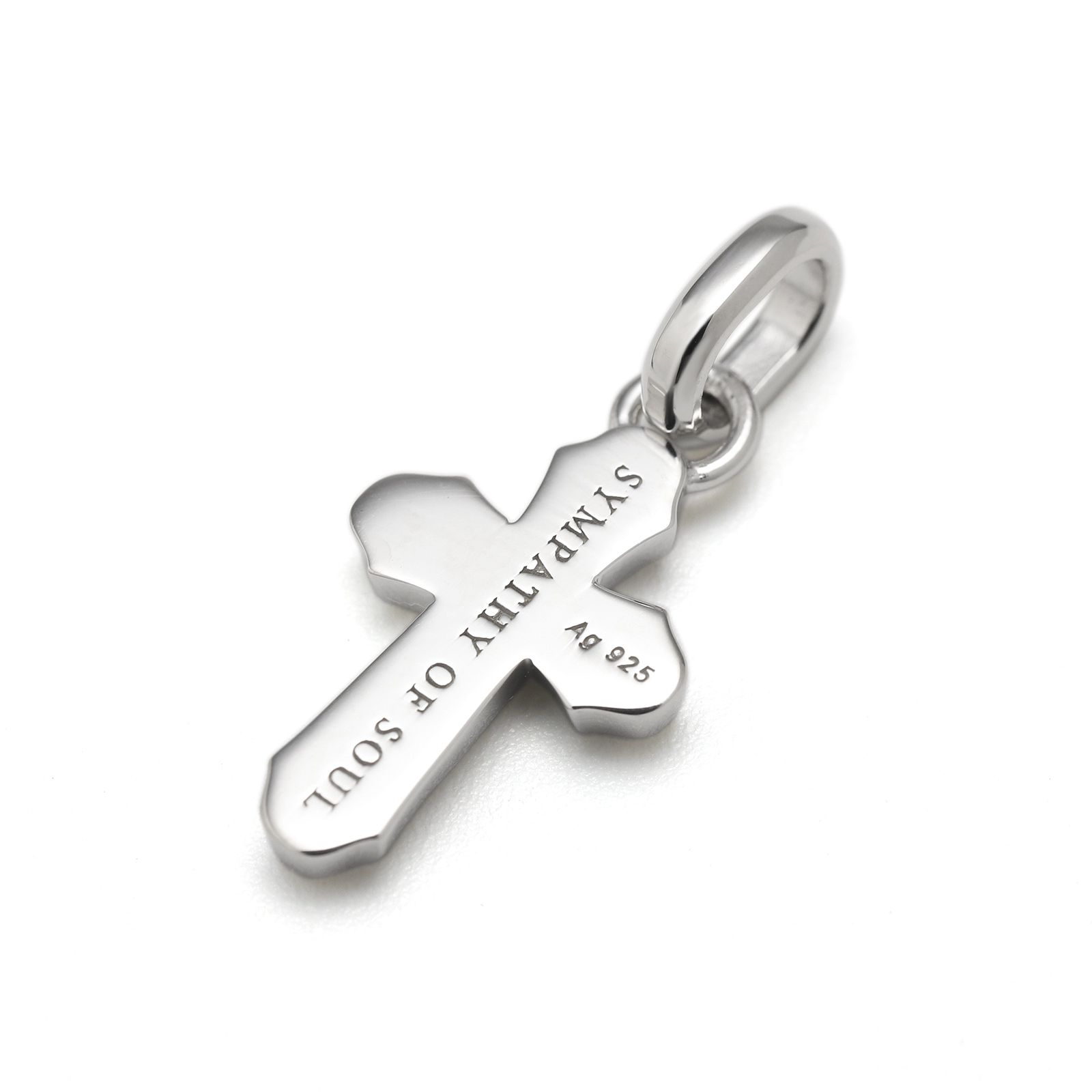 SYMPATHY OF SOUL（シンパシーオブソウル） Smooth Cross Pendant 