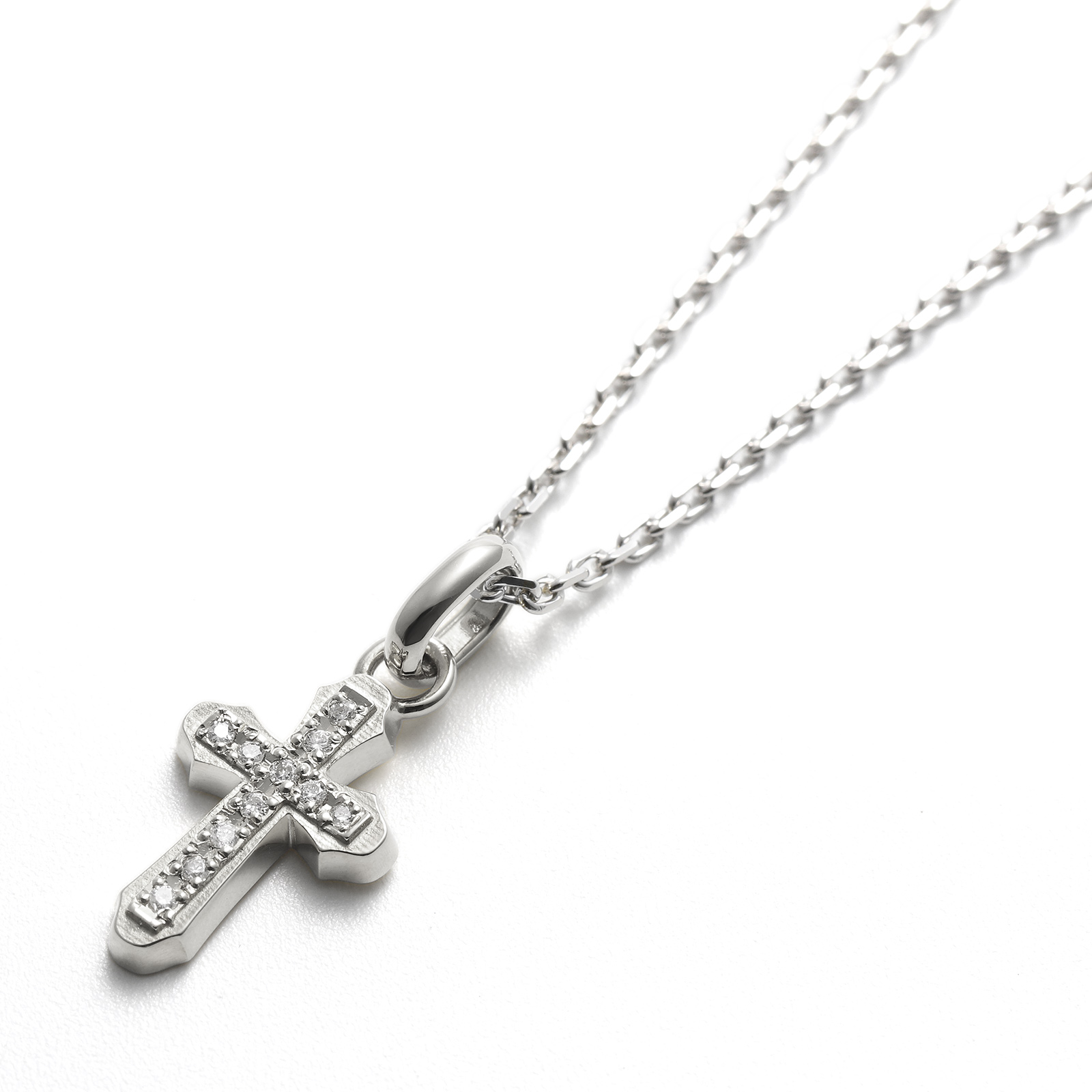 SYMPATHY OF SOUL（シンパシーオブソウル） Smooth Cross Pendant 