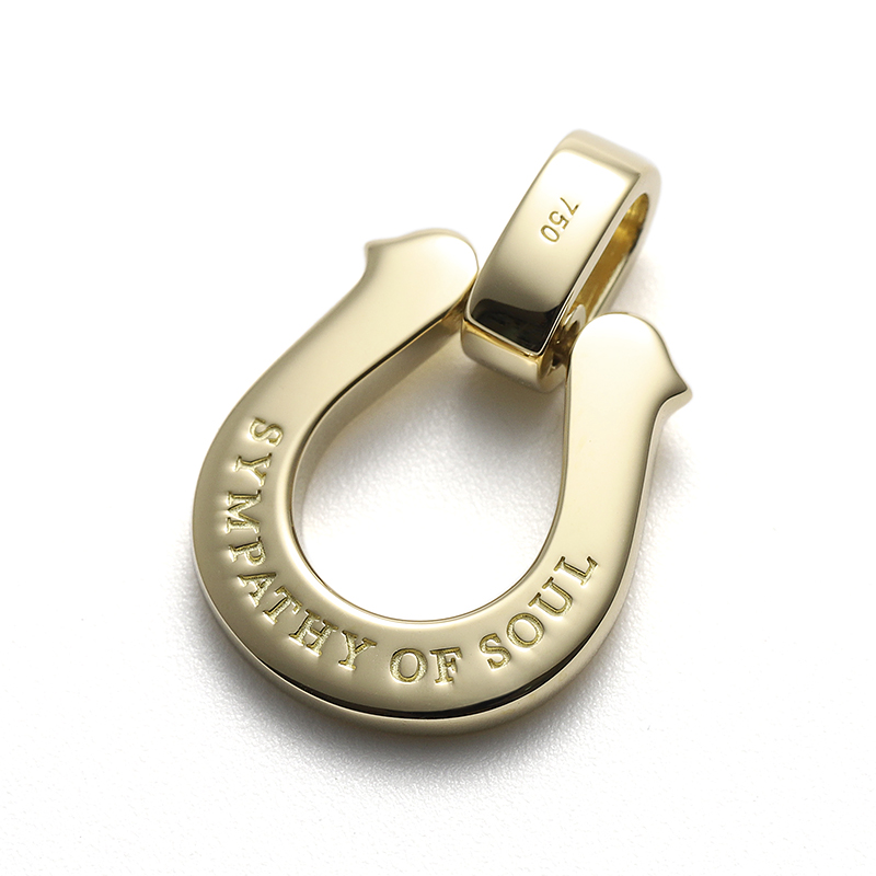 B'z 稲葉さん　着用ブランド　SYMPATHY OF SOUL ホースシュー SYMPATHY OF SOUL（シンパシーオブソウル） Small Horseshoe Pendant