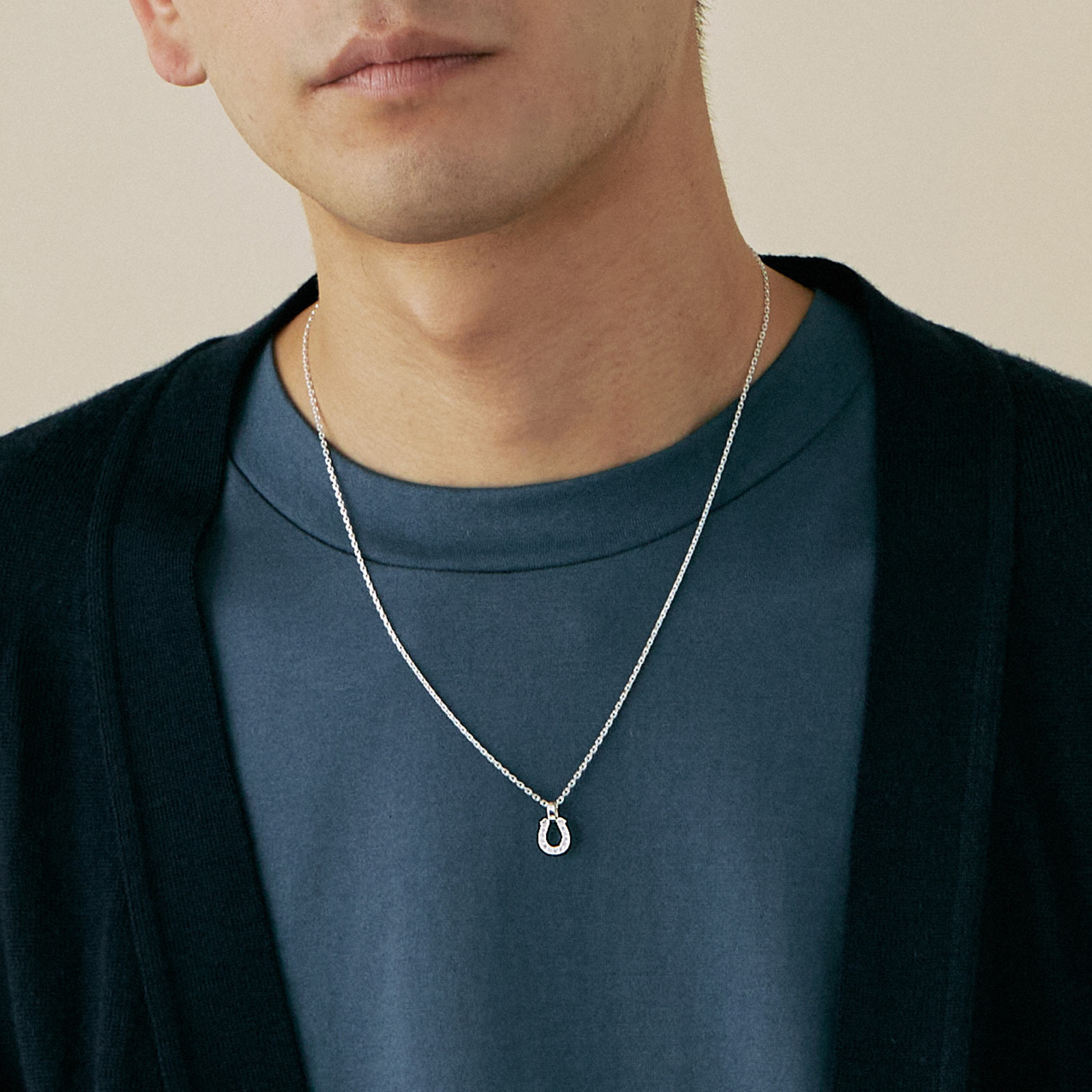 SYMPATHY OF SOUL（シンパシーオブソウル） Small Horseshoe Pendant 