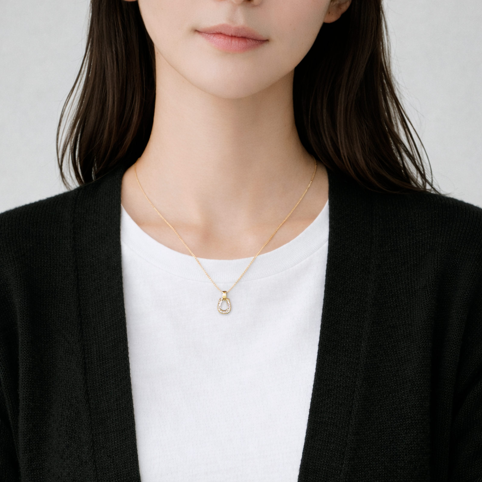 SYMPATHY OF SOUL（シンパシーオブソウル） Small Horseshoe Pendant