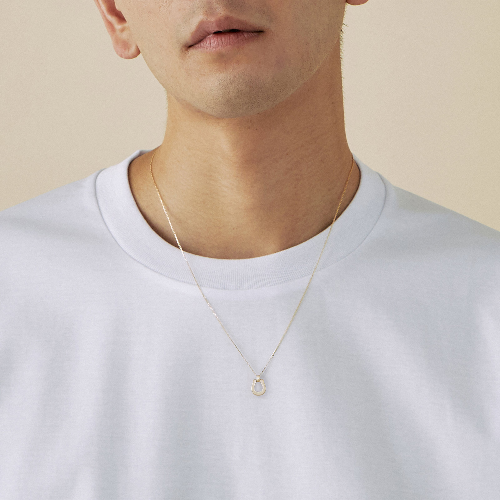 SYMPATHY OF SOUL（シンパシーオブソウル） Small Horseshoe Pendant 