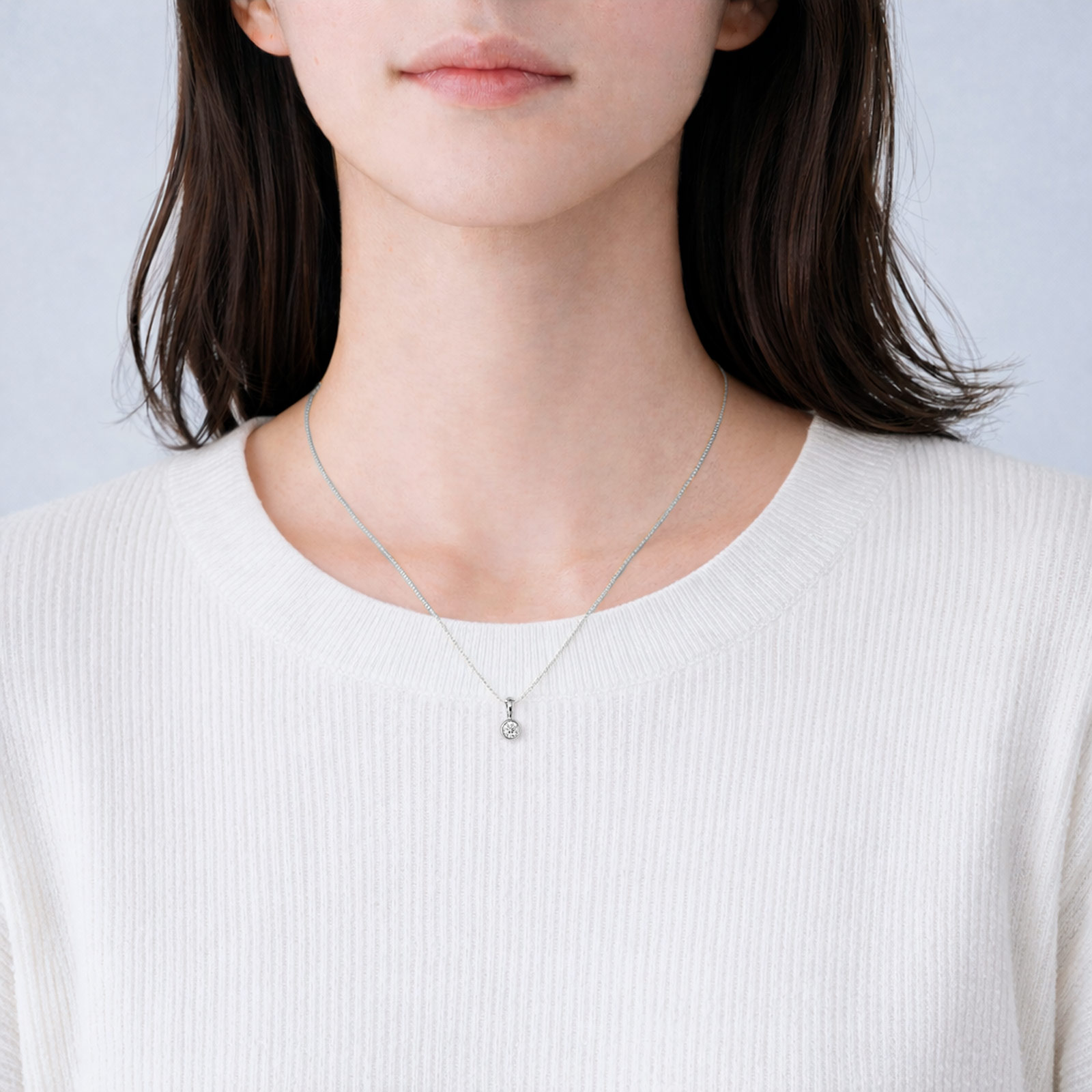 SYMPATHY OF SOUL（シンパシーオブソウル） One LG Diamond Pendant 