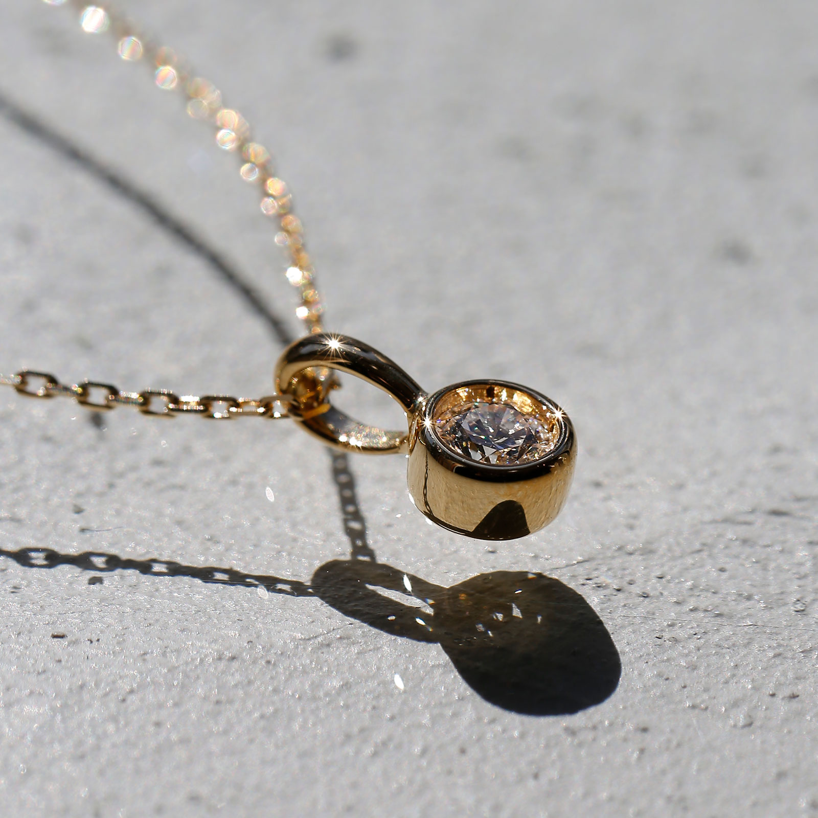 SYMPATHY OF SOUL（シンパシーオブソウル） One LG Diamond Pendant