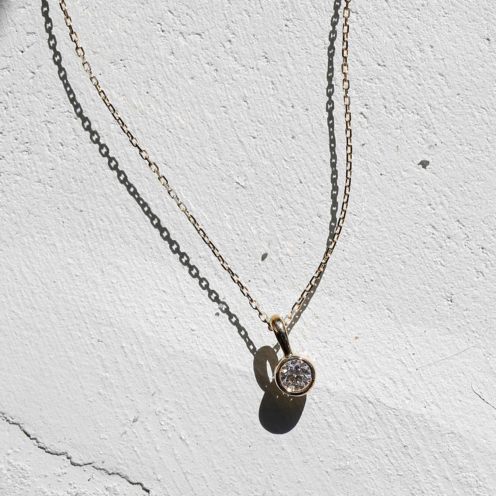 SYMPATHY OF SOUL（シンパシーオブソウル） One LG Diamond Pendant 