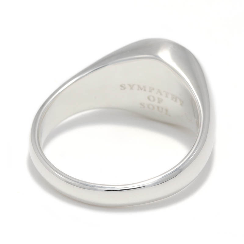 SYMPATHY OF SOUL（シンパシーオブソウル） Oval Signature Ring 