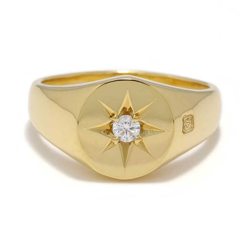 SYMPATHY OF SOUL（シンパシーオブソウル） Oval Signature Ring 