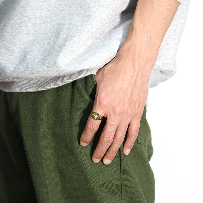 SYMPATHY OF SOUL（シンパシーオブソウル） Oval Signature Ring