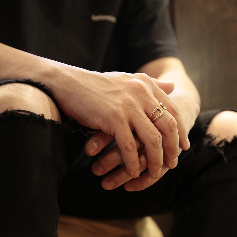 SYMPATHY OF SOUL（シンパシーオブソウル） Double Horseshoe Ring