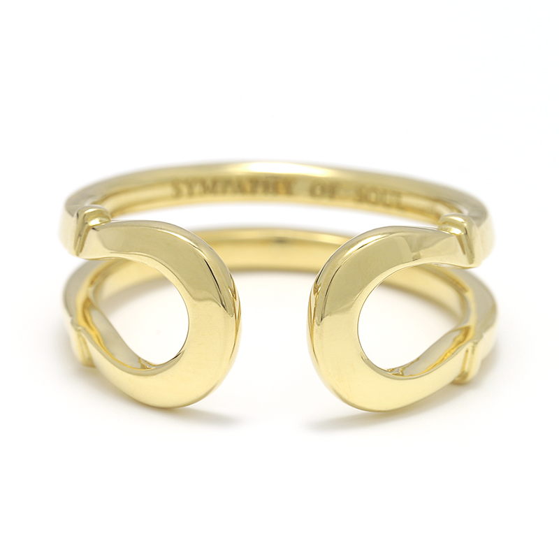 SYMPATHY OF SOUL（シンパシーオブソウル） Double Horseshoe Ring