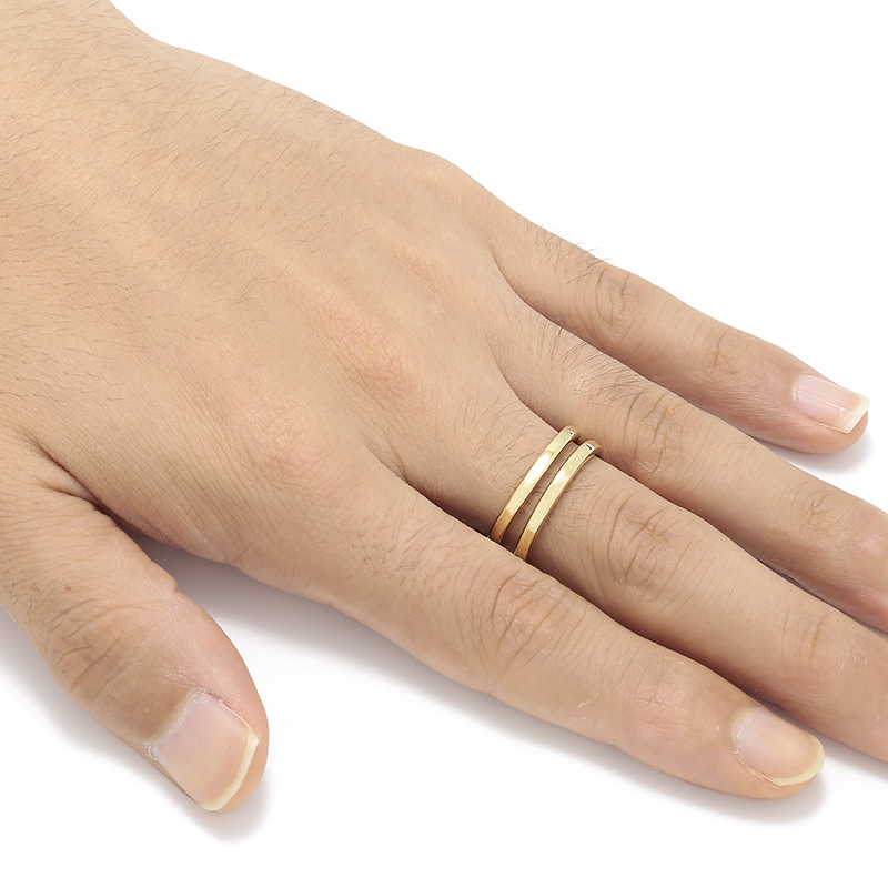 SYMPATHY OF SOUL（シンパシーオブソウル） Double Horseshoe Ring